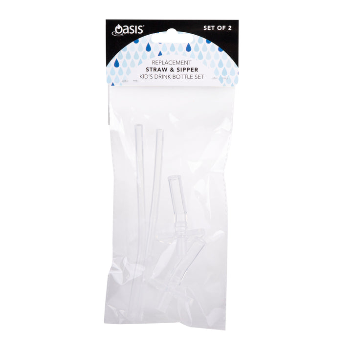 Oasis Stainless Steel Kids Bottle - Replacement Straw