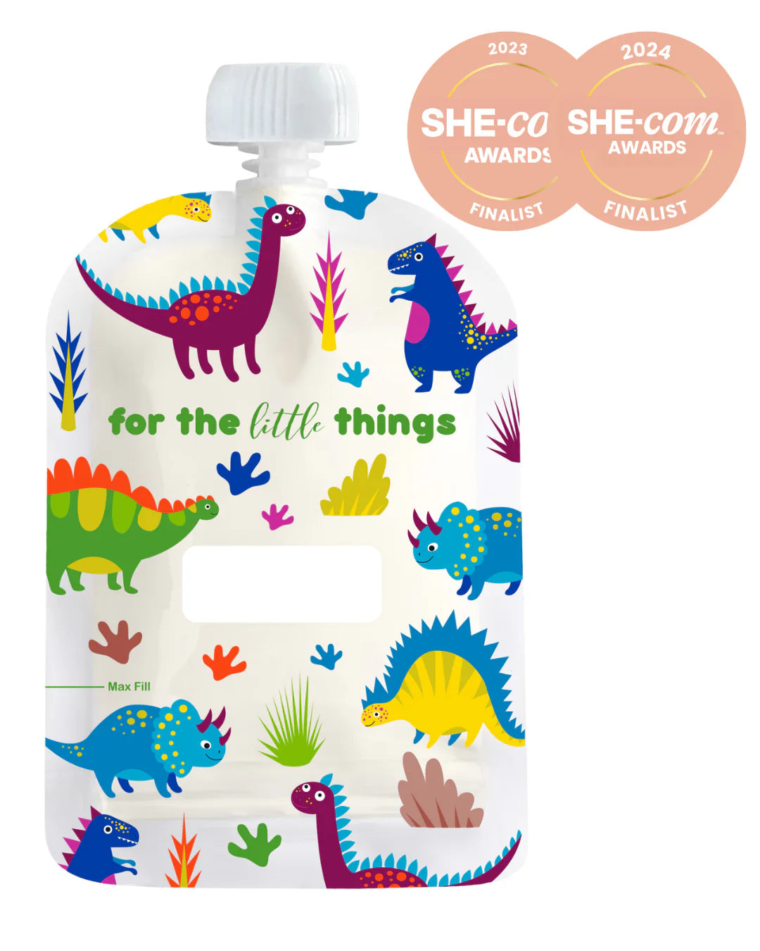 Sinchies 150ml Reusable Food Pouches