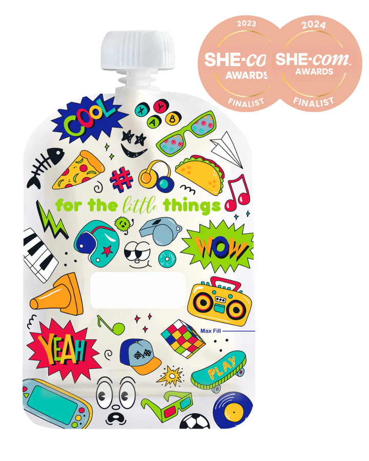 Sinchies 150ml Reusable Food Pouches