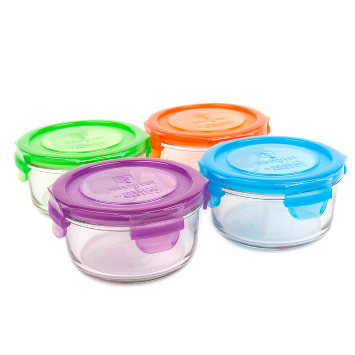 Wean Green Lunch Bowls Garden Pack