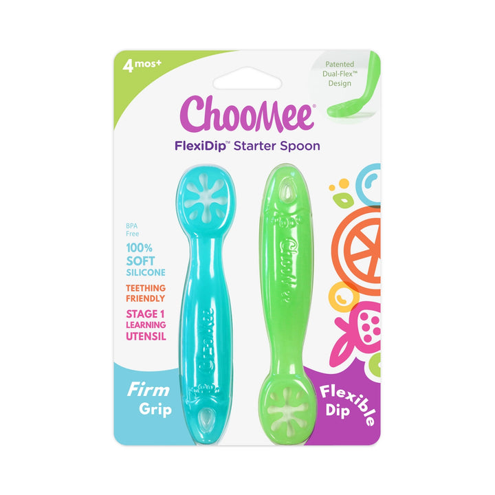 Flexidip Silicone Learning Utensil - 2 Pack