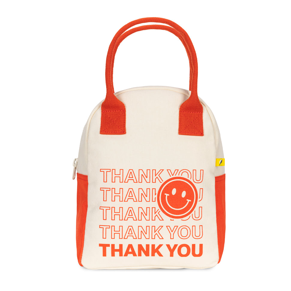 Fluf Zipper Lunch Bag