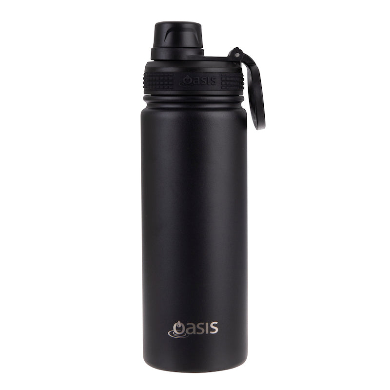 Oasis Stainless Steel Drink Bottles - Screw Cap - 550ml