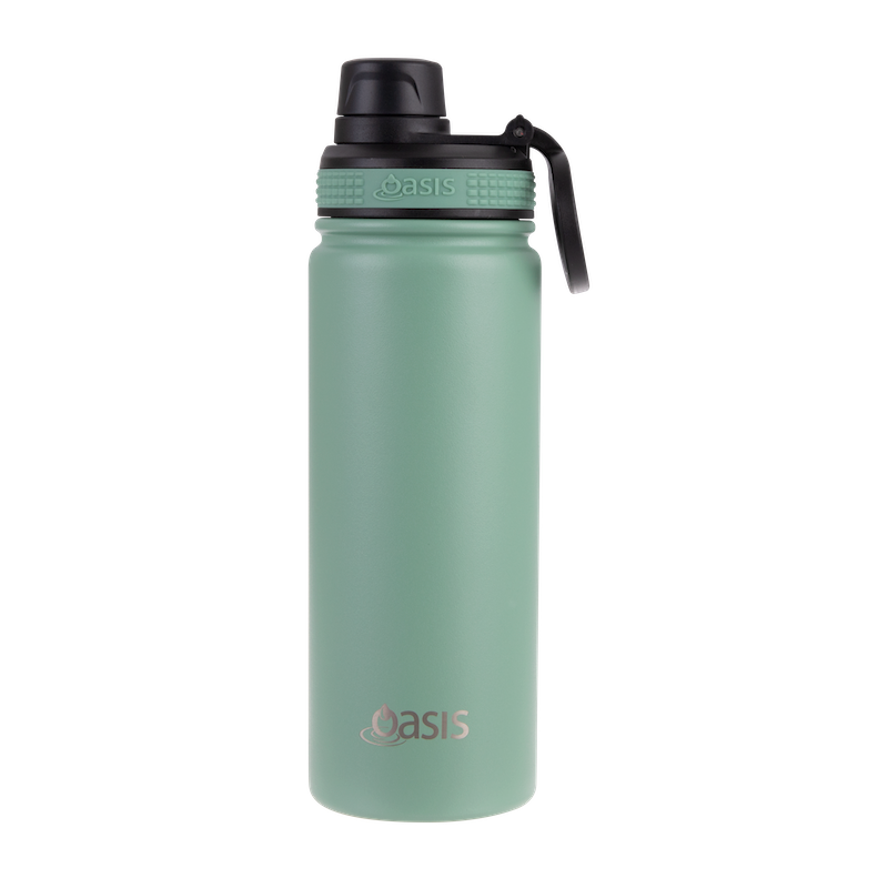 Oasis Stainless Steel Drink Bottles - Screw Cap - 550ml