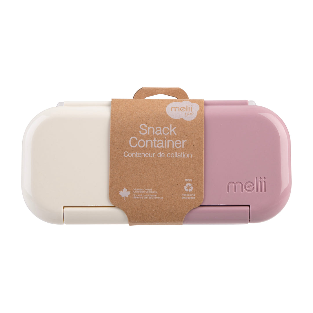 Melii 2 Compartment Snack Container