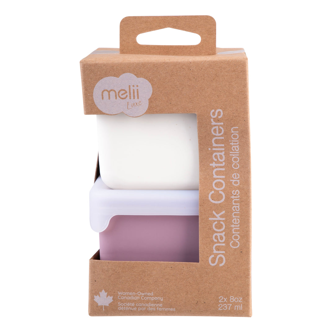 Melii Silicone Snack Container Set