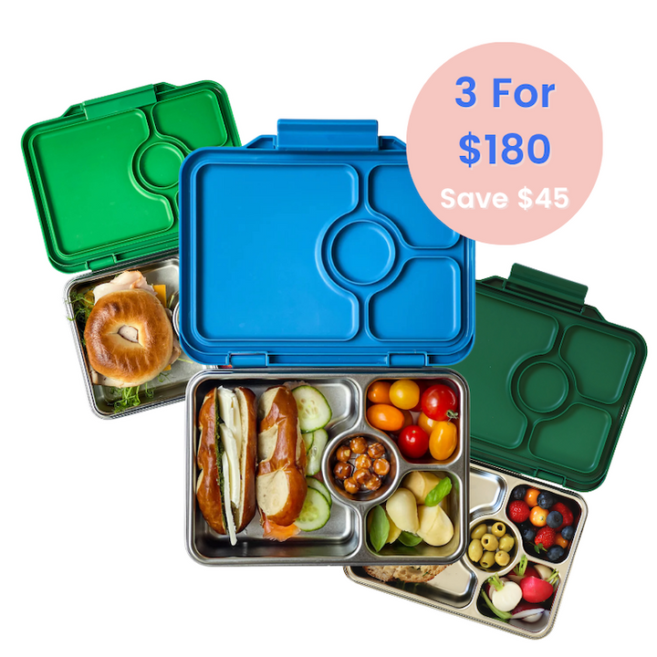 Mix and Match Stainless Steel Yumbox Pret – Any 3 for $180