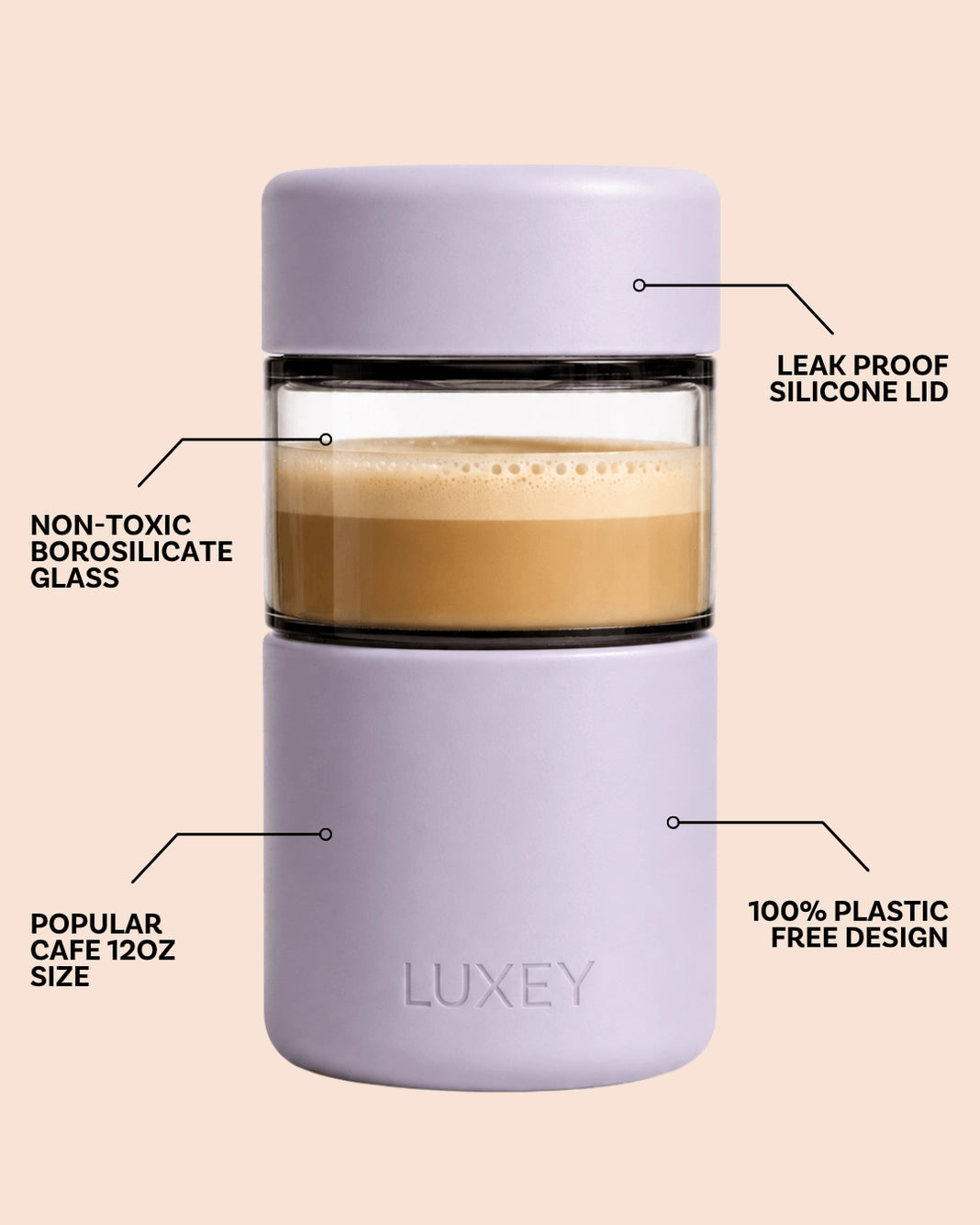 Luxey Glass Cup