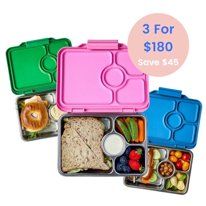 Mix and Match Stainless Steel Yumbox Pret – Any 3 for $180