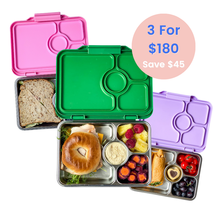 Mix and Match Stainless Steel Yumbox Pret – Any 3 for $180