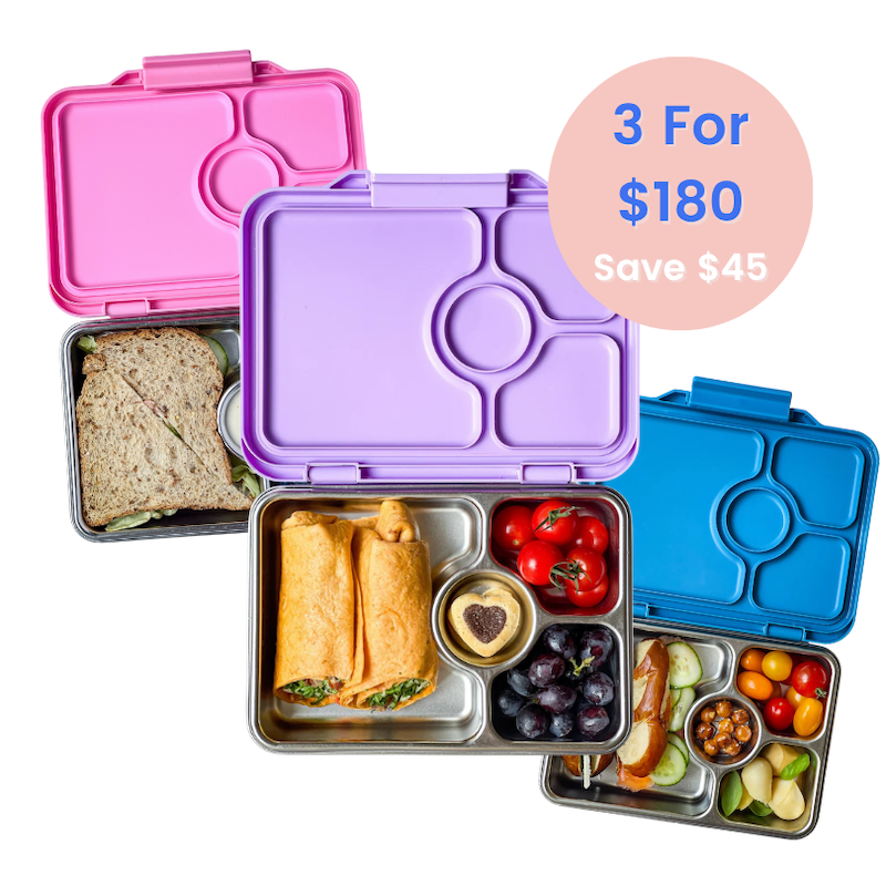 Mix and Match Stainless Steel Yumbox Pret – Any 3 for $180