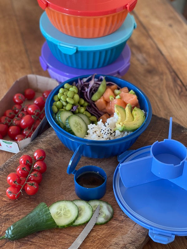 Yumbox Poke Bowl - Leakproof Divided Salad Bowl