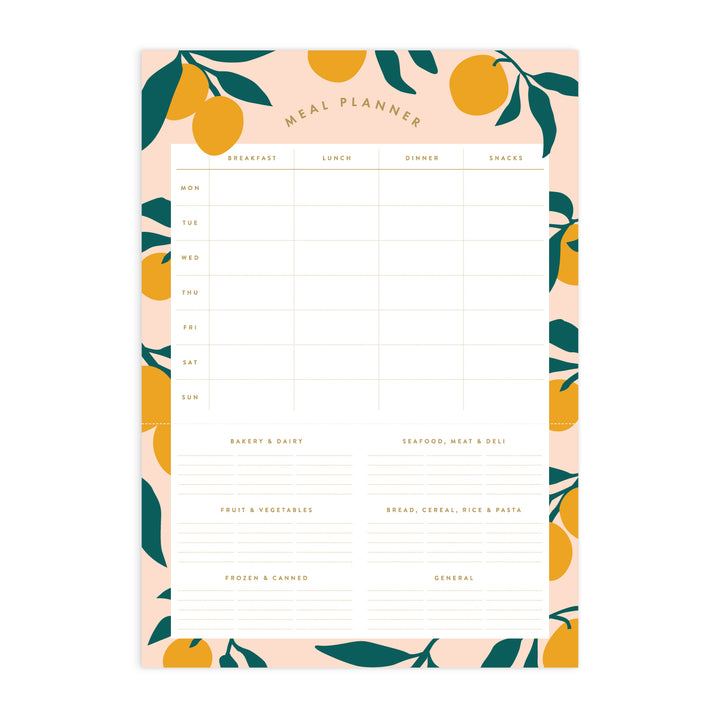 Fox and Fallow Magnetic Meal Planner