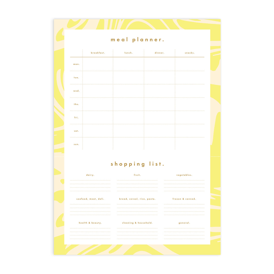 Fox and Fallow Magnetic Meal Planner