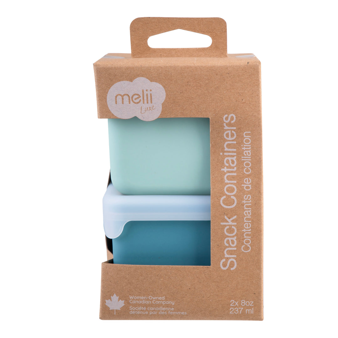 Melii Silicone Snack Container Set