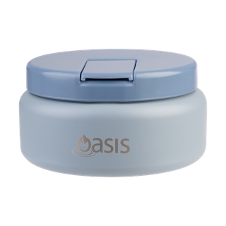 Oasis Double Walled Stainless Steel Food Flask - Quick Release Lid