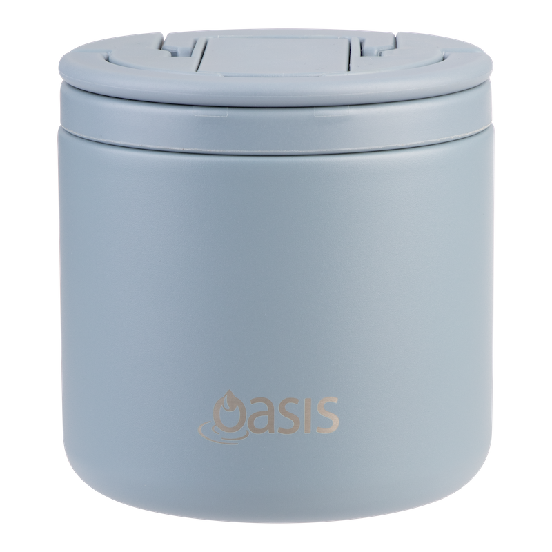 Oasis Double Walled Stainless Steel Food Flask - Quick Release Lid